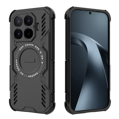 Husa MagSafe pentru Xiaomi 17T, Techsuit, ArmorMag, Neagra