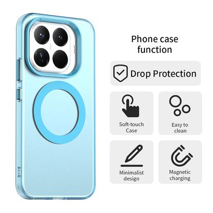 Husa MagSafe pentru Xiaomi 17T, Techsuit, CandyCase, Albastra