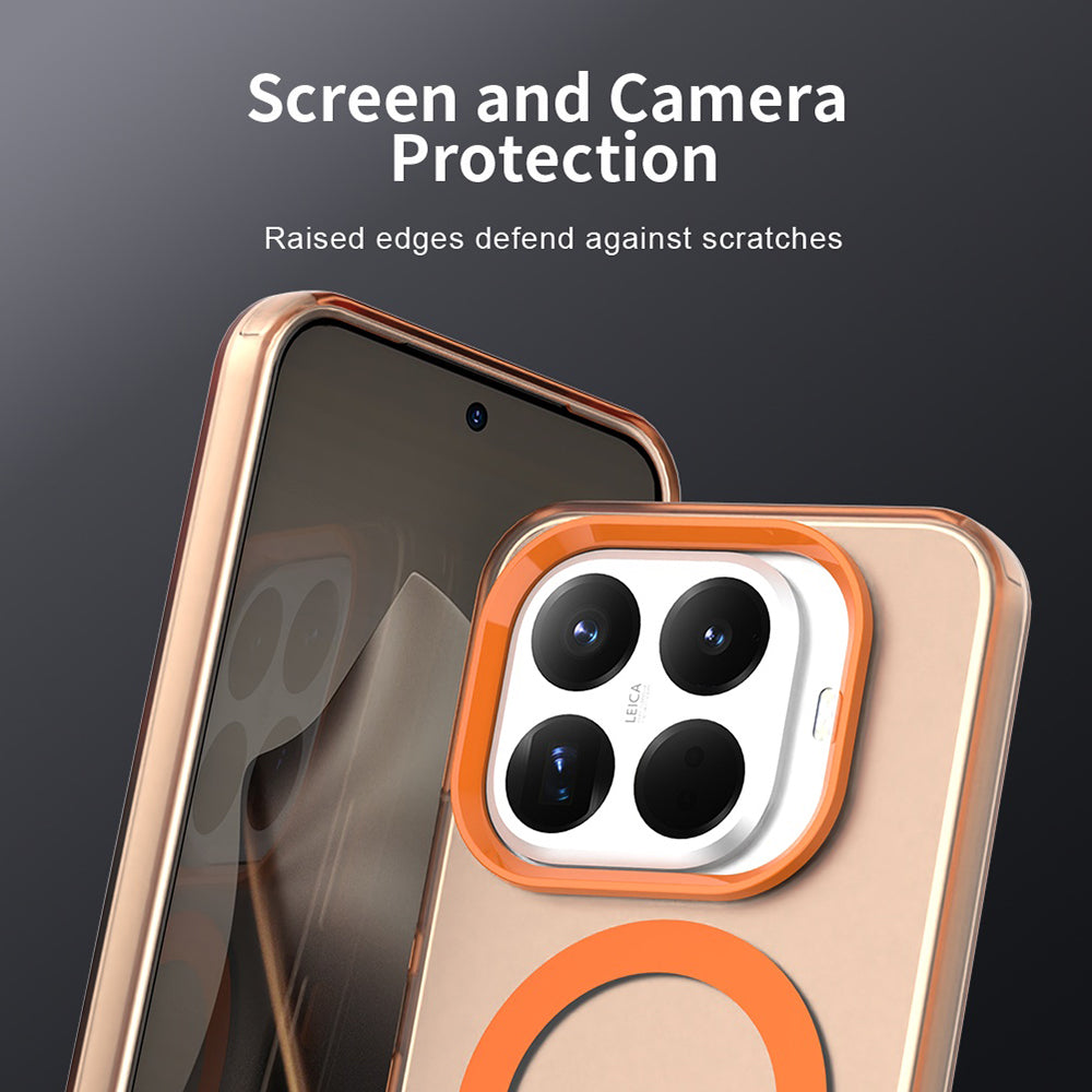 Husa MagSafe pentru Xiaomi 17T, Techsuit, CandyCase, Portocalie