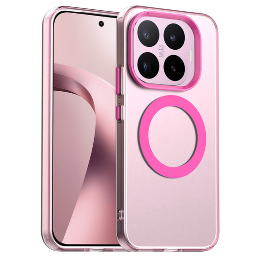 Husa MagSafe pentru Xiaomi 17T, Techsuit, CandyCase, Roz