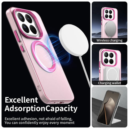 Husa MagSafe pentru Xiaomi 17T, Techsuit, CandyCase, Roz