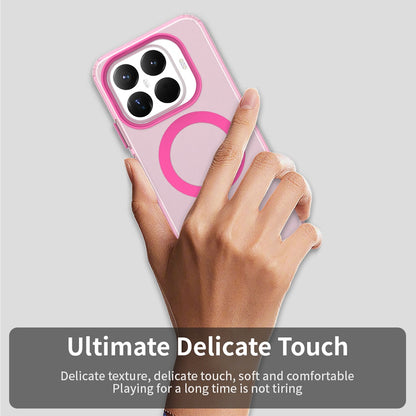 Husa MagSafe pentru Xiaomi 17T, Techsuit, CandyCase, Roz