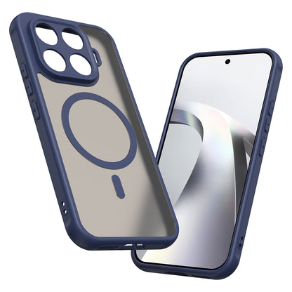 Husa MagSafe pentru Xiaomi 17T, Techsuit, HaloFrost II, Bleumarin