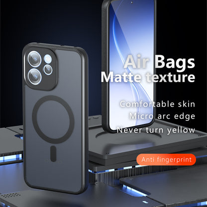 Husa MagSafe pentru Xiaomi 17T, Techsuit, PureFrost, Neagra Satinata