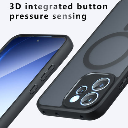 Husa MagSafe pentru Xiaomi 17T, Techsuit, PureFrost, Neagra Satinata