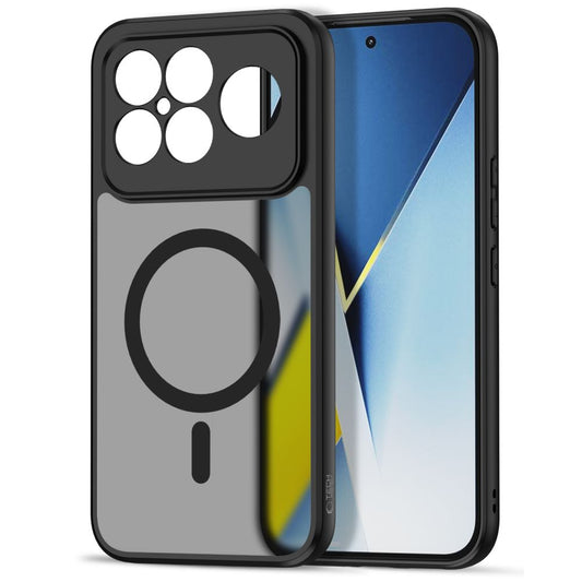 Husa MagSafe pentru Xiaomi Poco F8 Ultra, Tech-Protect, Magmat, Neagra