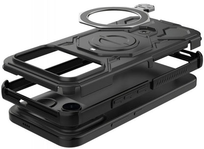 Husa MagSafe pentru Xiaomi Poco F8 Ultra, Tech-Protect, TacticStand, Neagra Mata