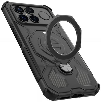 Husa MagSafe pentru Xiaomi Poco F8 Ultra, Tech-Protect, TacticStand, Neagra Mata