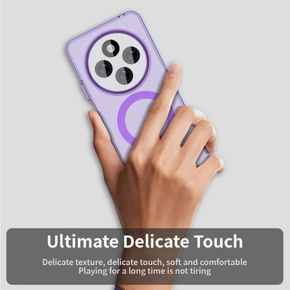 Husa MagSafe pentru Xiaomi Poco C75 / Redmi 14C, Techsuit, CandyCase, Mov