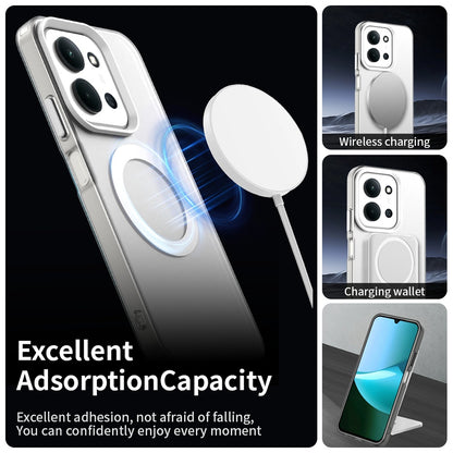 Husa MagSafe pentru Xiaomi Poco C85 4G / Redmi 15C 5G / 15C 4G, Techsuit, CandyCase, Alba