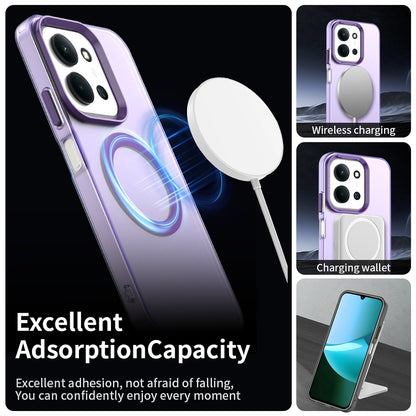 Husa MagSafe pentru Xiaomi Poco C85 4G / Redmi 15C 5G / 15C 4G, Techsuit, CandyCase, Mov