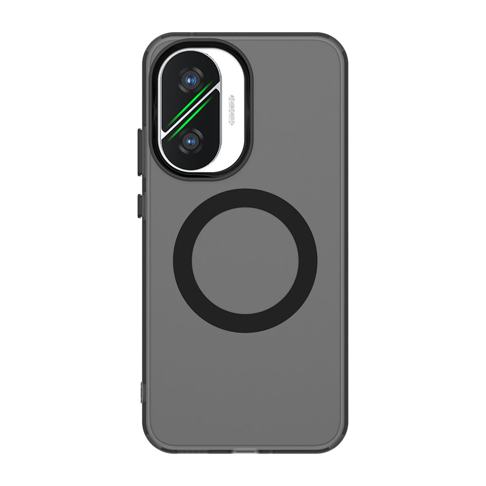 Husa MagSafe pentru Xiaomi Poco F7, Techsuit, CandyCase, Neagra