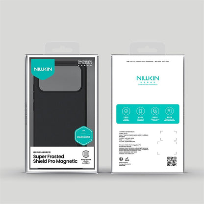 Husa MagSafe pentru Xiaomi Poco F8 Pro, Nillkin, Super Shield Pro, Neagra