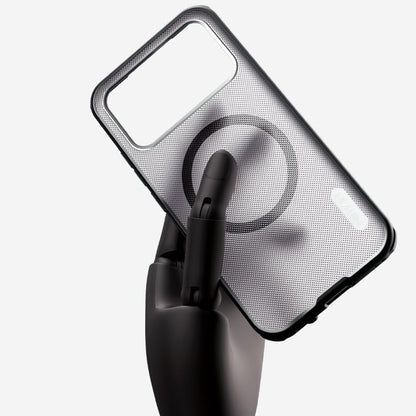 Husa MagSafe pentru Xiaomi Poco F8 Pro, Nillkin, Super Shield Pro, Neagra Transparenta
