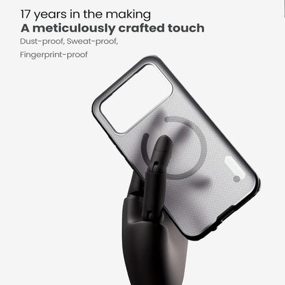Husa MagSafe pentru Xiaomi Poco F8 Ultra, Nillkin, Super Shield Pro, Neagra Transparenta
