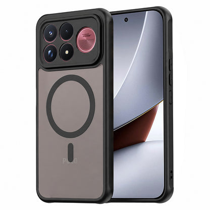 Husa MagSafe pentru Xiaomi Poco F9 Ultra, Techsuit, HaloFrost II, Neagra