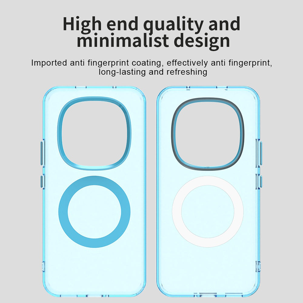 Husa MagSafe pentru Xiaomi Poco M8 Pro / Redmi Note 15 Pro+ 5G, Techsuit, CandyCase, Albastra