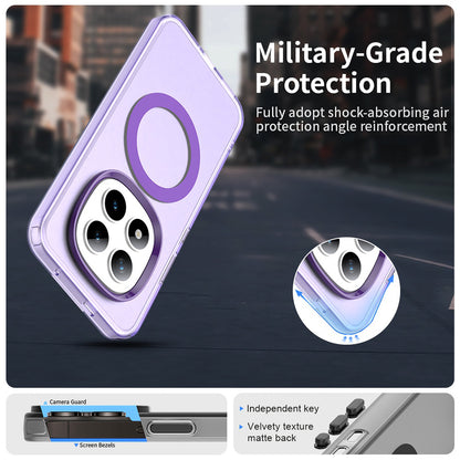 Husa MagSafe pentru Xiaomi Poco M8 Pro / Redmi Note 15 Pro+ 5G, Techsuit, CandyCase, Mov