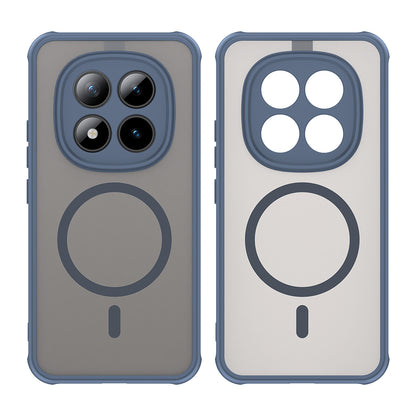 Husa MagSafe pentru Xiaomi Poco M8 Pro / Redmi Note 15 Pro+ 5G, Techsuit, HaloFrost II, Bleumarin