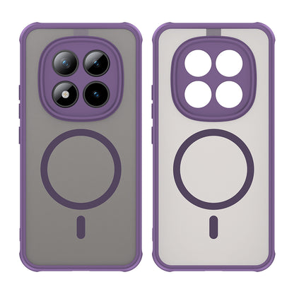 Husa MagSafe pentru Xiaomi Poco M8 Pro / Redmi Note 15 Pro+ 5G, Techsuit, HaloFrost II, Mov