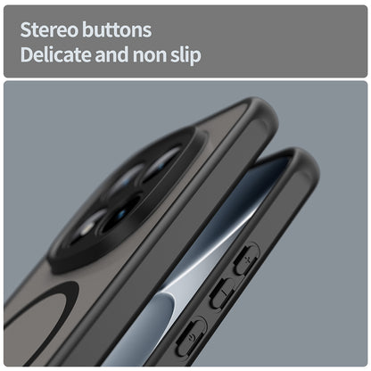 Husa MagSafe pentru Xiaomi Poco M8 Pro / Redmi Note 15 Pro+ 5G, Techsuit, HaloFrost II, Neagra