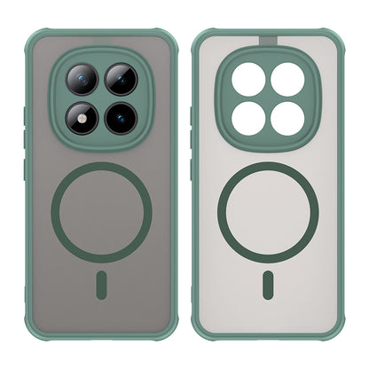 Husa MagSafe pentru Xiaomi Poco M8 Pro / Redmi Note 15 Pro+ 5G, Techsuit, HaloFrost II, Verde