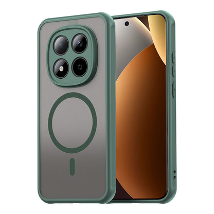 Husa MagSafe pentru Xiaomi Poco M8 Pro / Redmi Note 15 Pro+ 5G, Techsuit, HaloFrost II, Verde