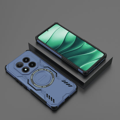 Husa MagSafe pentru Xiaomi Poco X7 / Redmi Note 14 Pro 5G, Techsuit, ArmorMag, Albastra