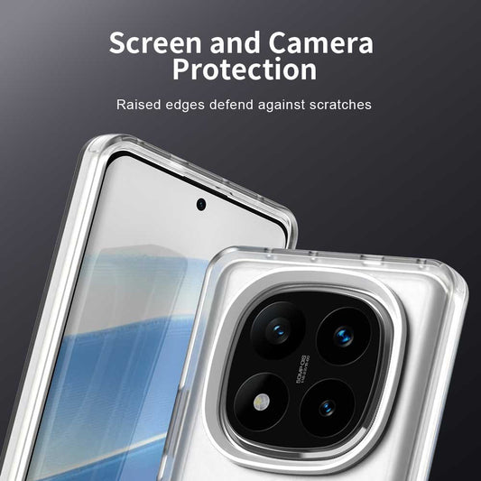 Husa MagSafe pentru Xiaomi Poco X7 / Redmi Note 14 Pro 5G, Techsuit, CandyCase, Alba
