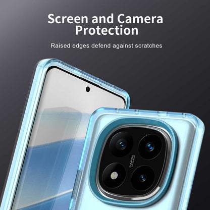 Husa MagSafe pentru Xiaomi Poco X7 / Redmi Note 14 Pro 5G, Techsuit, CandyCase, Albastra