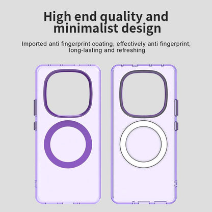 Husa MagSafe pentru Xiaomi Poco X7 / Redmi Note 14 Pro 5G, Techsuit, CandyCase, Mov