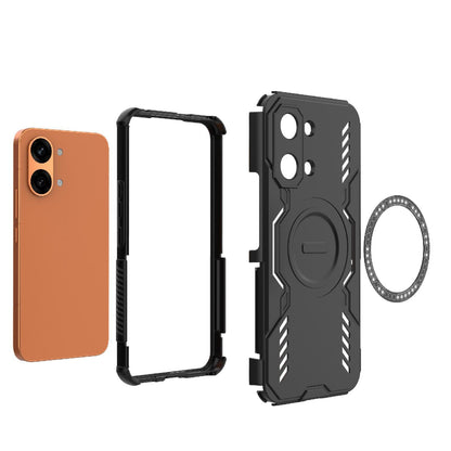 Husa MagSafe pentru Xiaomi Poco X8 Pro Max, Techsuit, ArmorMag, Albastra