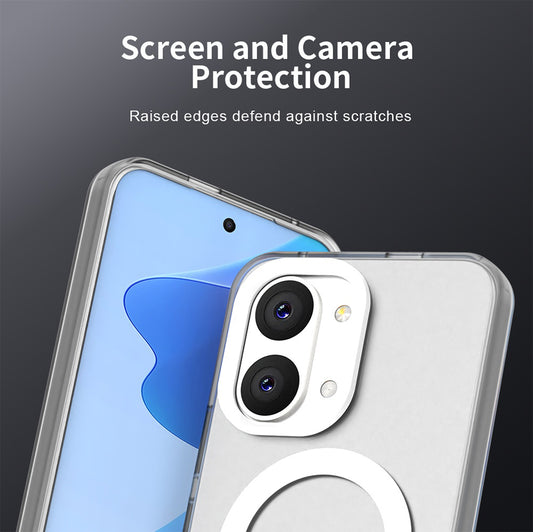 Husa MagSafe pentru Xiaomi Poco X8 Pro Max, Techsuit, CandyCase, Alba