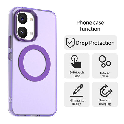 Husa MagSafe pentru Xiaomi Poco X8 Pro Max, Techsuit, CandyCase, Mov