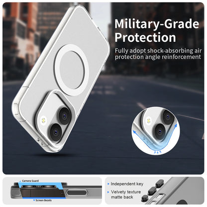 Husa MagSafe pentru Xiaomi Poco X8 Pro, Techsuit, CandyCase, Alba