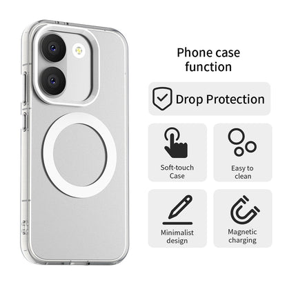 Husa MagSafe pentru Xiaomi Poco X8 Pro, Techsuit, CandyCase, Alba