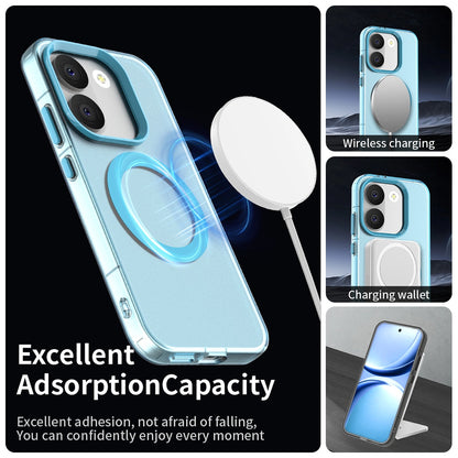 Husa MagSafe pentru Xiaomi Poco X8 Pro, Techsuit, CandyCase, Albastra