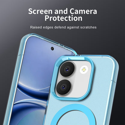 Husa MagSafe pentru Xiaomi Poco X8 Pro, Techsuit, CandyCase, Albastra