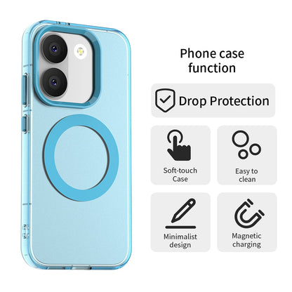 Husa MagSafe pentru Xiaomi Poco X8 Pro, Techsuit, CandyCase, Albastra