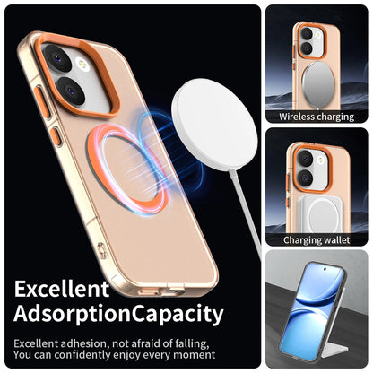 Husa MagSafe pentru Xiaomi Poco X8 Pro, Techsuit, CandyCase, Portocalie
