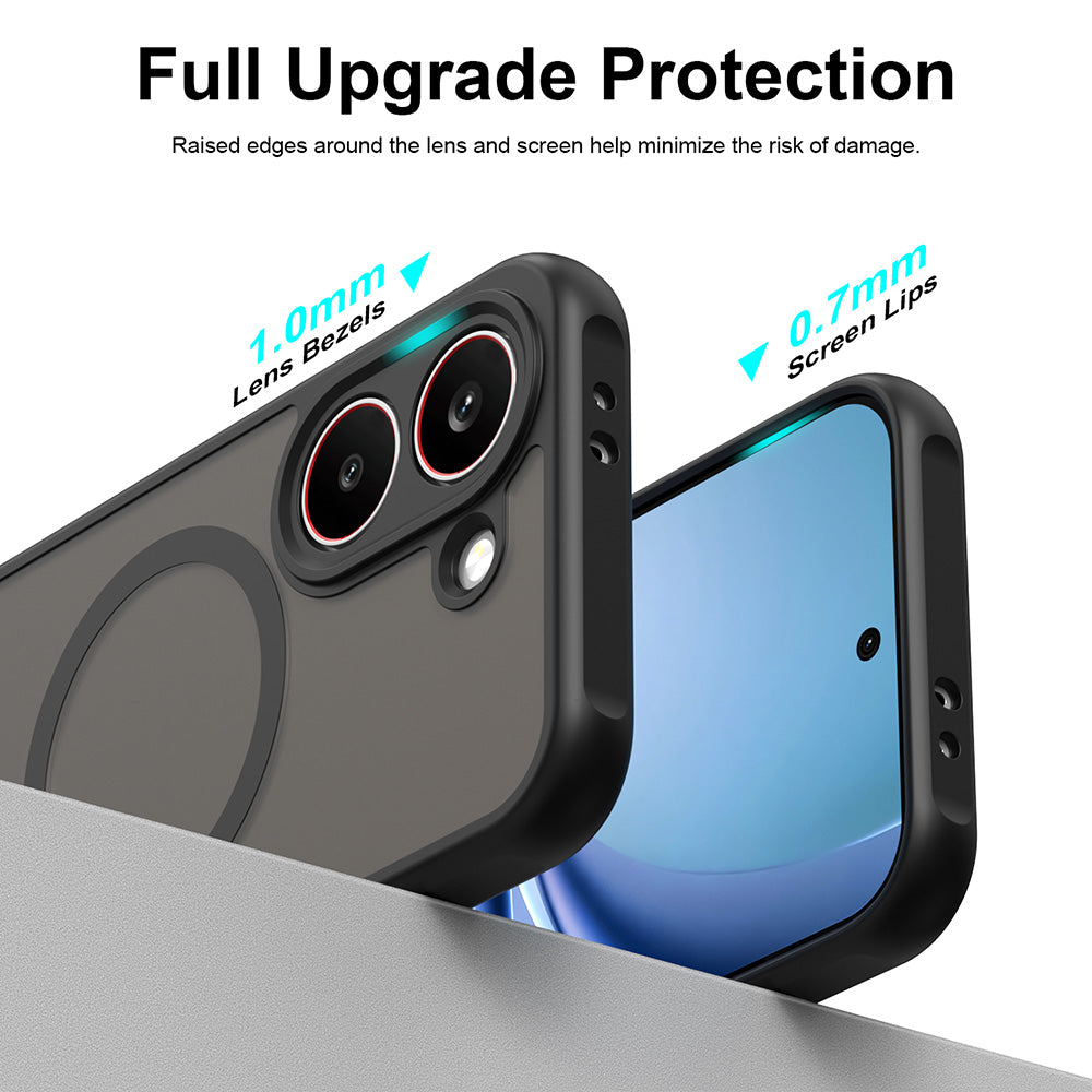 Husa MagSafe pentru Xiaomi Poco X8 Pro, Techsuit, HaloFrost II, Albastra