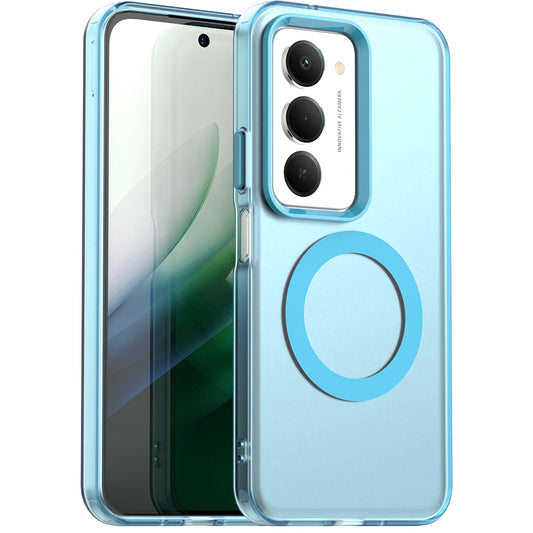 Husa MagSafe pentru Xiaomi Redmi 15 5G / 15 4G, Techsuit, CandyCase, Albastra