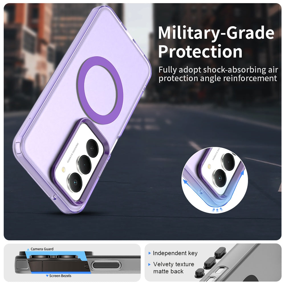 Husa MagSafe pentru Xiaomi Redmi 15 5G / 15 4G, Techsuit, CandyCase, Mov