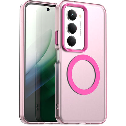 Husa MagSafe pentru Xiaomi Redmi 15 5G / 15 4G, Techsuit, CandyCase, Roz