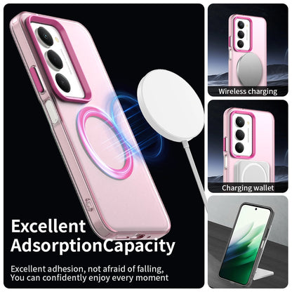 Husa MagSafe pentru Xiaomi Redmi 15 5G / 15 4G, Techsuit, CandyCase, Roz