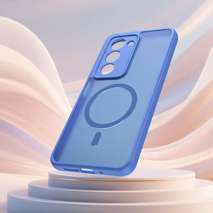 Husa MagSafe pentru Xiaomi Redmi 15 5G / 15 4G, Techsuit, HaloFrost II, Albastra
