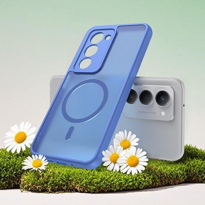 Husa MagSafe pentru Xiaomi Redmi 15 5G / 15 4G, Techsuit, HaloFrost II, Albastra