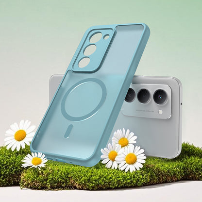 Husa MagSafe pentru Xiaomi Redmi 15 5G / 15 4G, Techsuit, HaloFrost II, Verde Deschis