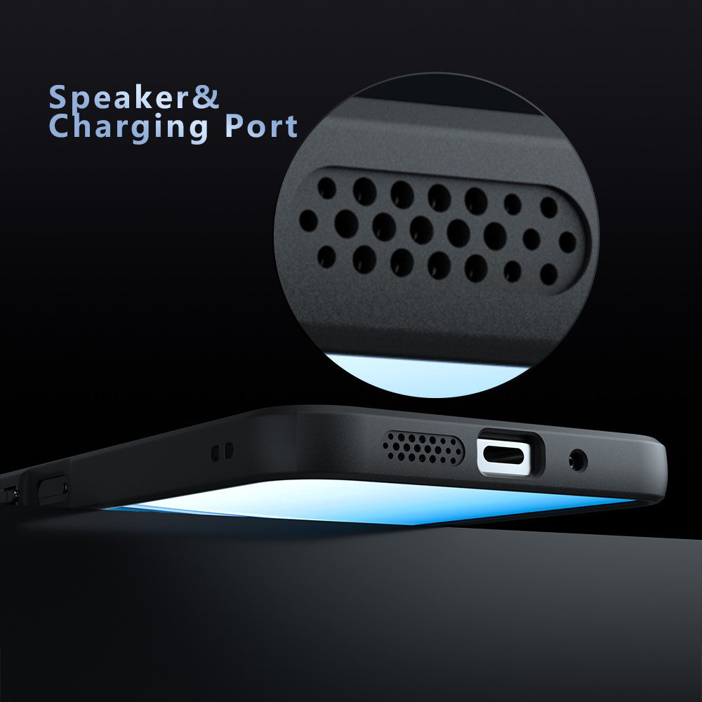 Husa MagSafe pentru Xiaomi Redmi 15 5G / 15 4G, Techsuit, PureFrost, Neagra Satinata