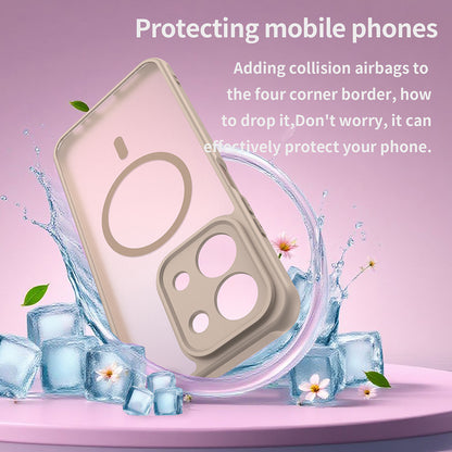 Husa MagSafe pentru Xiaomi Redmi 15C 5G / 15C 4G, Techsuit, HaloFrost II, Aurie